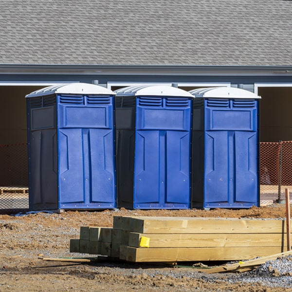 what is the maximum capacity for a single porta potty in Lake Fork Illinois